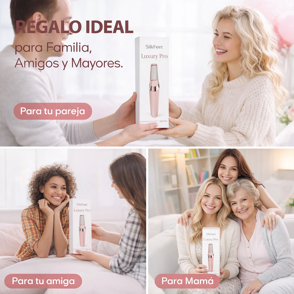 SilkFeet Luxury Pro | Pies de salón profesional en 10 minutos desde casa