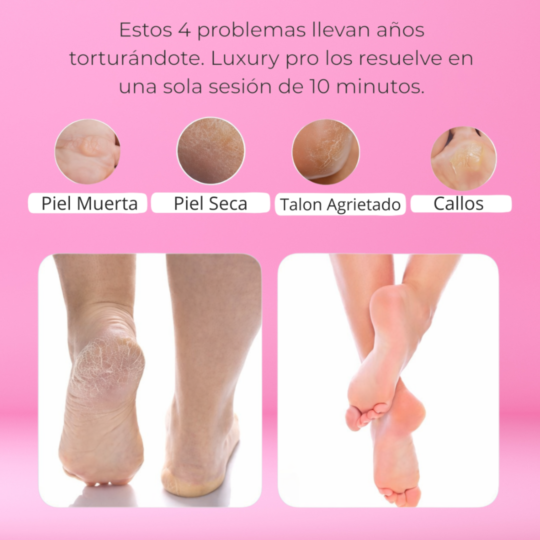 SilkFeet Luxury Pro | Pies de salón profesional en 10 minutos desde casa